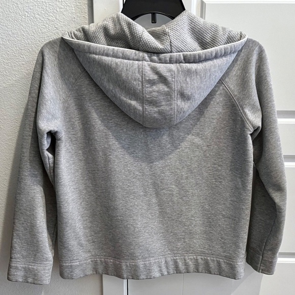 Women's Pacer Gray Pipped Zip Front Athletic/Casual Hooded Jacket Size PM - Picture 5 of 7